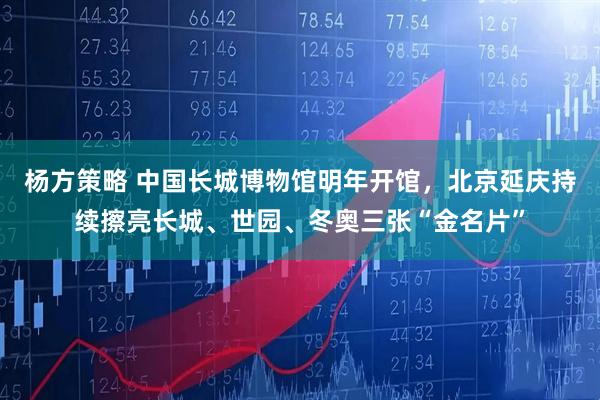 杨方策略 中国长城博物馆明年开馆，北京延庆持续擦亮长城、世园、冬奥三张“金名片”