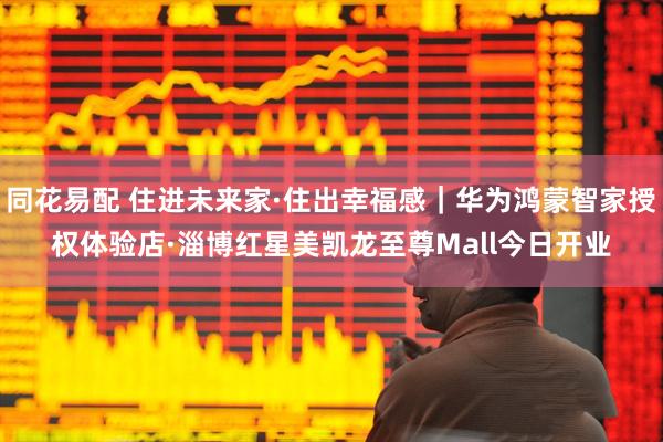 同花易配 住进未来家·住出幸福感｜华为鸿蒙智家授权体验店·淄博红星美凯龙至尊Mall今日开业