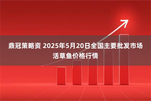鼎冠策略资 2025年5月20日全国主要批发市场活草鱼价格行情
